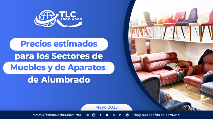 Precios estimados para los Sectores de Muebles y de Aparatos de Alumbrado