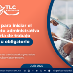 Solicitud para iniciar el procedimiento administrativo en materia de trabajo forzado u obligatorio