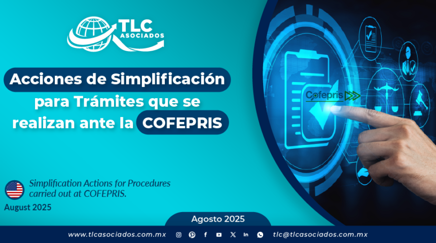 Acciones de Simplificación para Trámites que se realizan ante la COFEPRIS