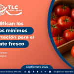 Modifican los precios mínimos de exportación para el tomate fresco