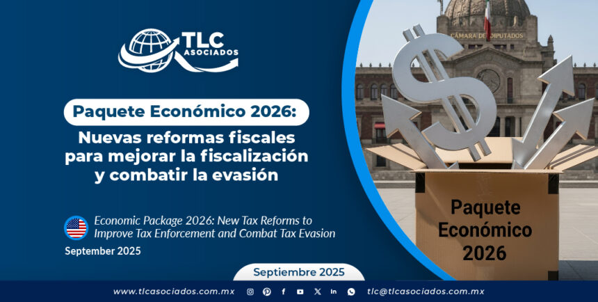 Paquete Económico 2026: Nuevas Reformas Fiscales para Mejorar la Fiscalización y Combatir la Evasión