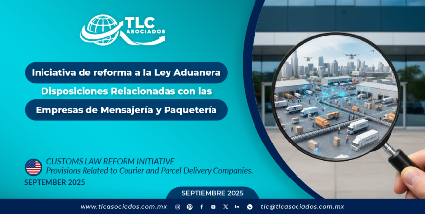 INICIATIVA DE REFORMA A LA LEY ADUANERA – Disposiciones Relacionadas con las Empresas de Mensajería y Paquetería