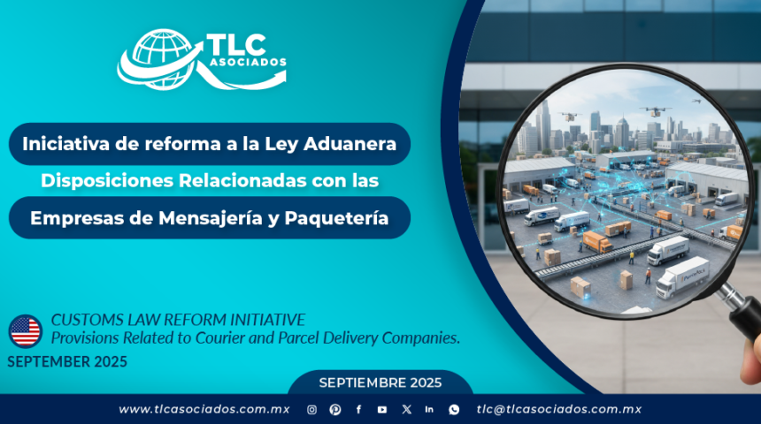 INICIATIVA DE REFORMA A LA LEY ADUANERA – Disposiciones Relacionadas con las Empresas de Mensajería y Paquetería
