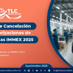 Aviso de Cancelación de Autorizaciones de Programas IMMEX 2025