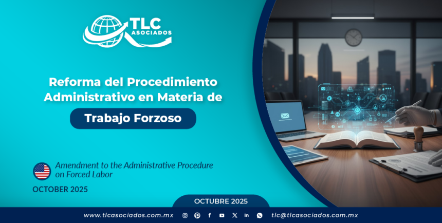Reforma del Procedimiento Administrativo en Materia de Trabajo Forzoso
