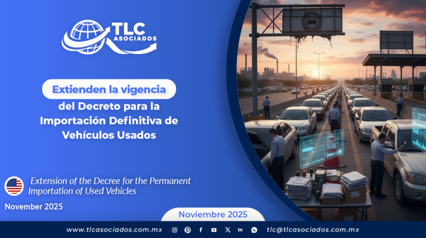 Extienden la vigencia del Decreto para la Importación Definitiva de Vehículos Usados
