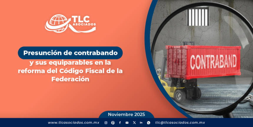 Presunción de contrabando y sus equiparables en la reforma del Código Fiscal de la Federación