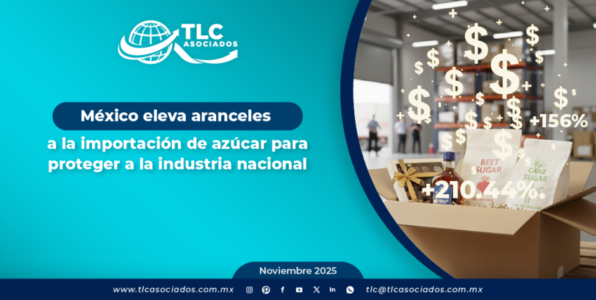 México eleva aranceles a la importación de azúcar para proteger a la industria nacional