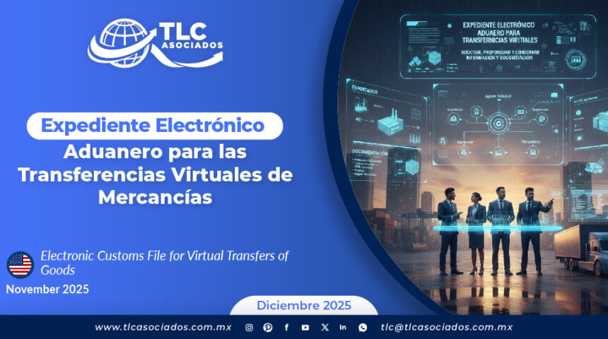 Expediente Electrónico Aduanero para las Transferencias Virtuales de Mercancías