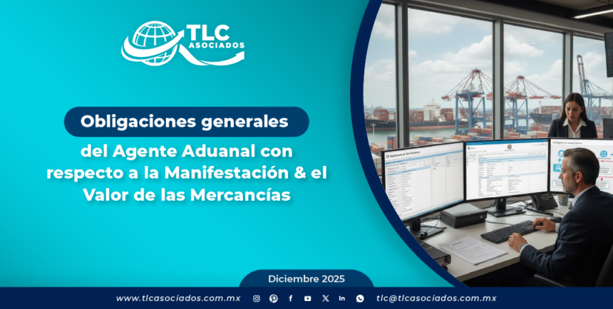 Obligaciones generales del Agente Aduanal con respecto a la Manifestación & el Valor de las Mercancías