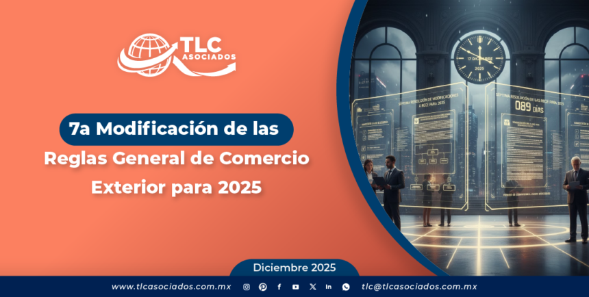 7a Modificación de las Reglas General de Comercio Exterior para 2025