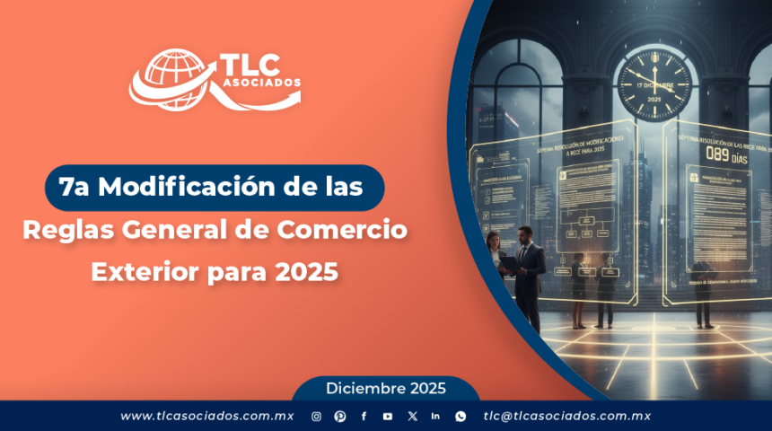 7a Modificación de las Reglas General de Comercio Exterior para 2025