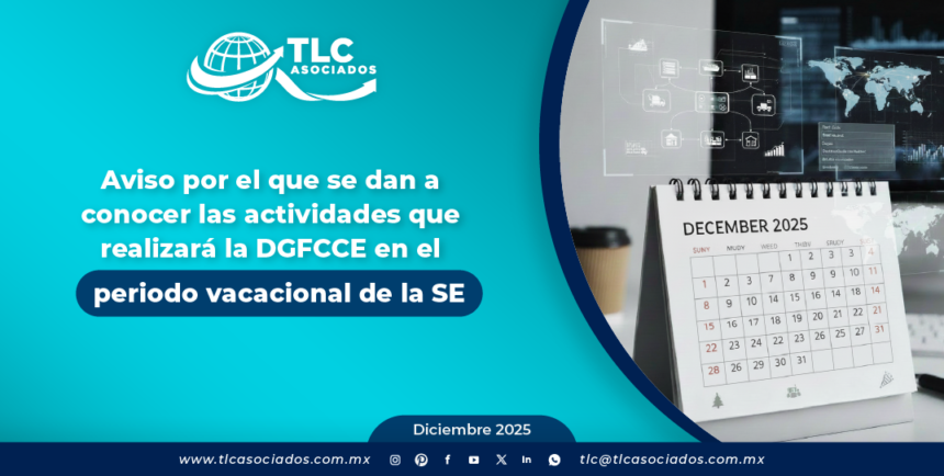 Aviso por el que se dan a conocer las actividades que realizará la DGFCCE en el periodo vacacional de la SE