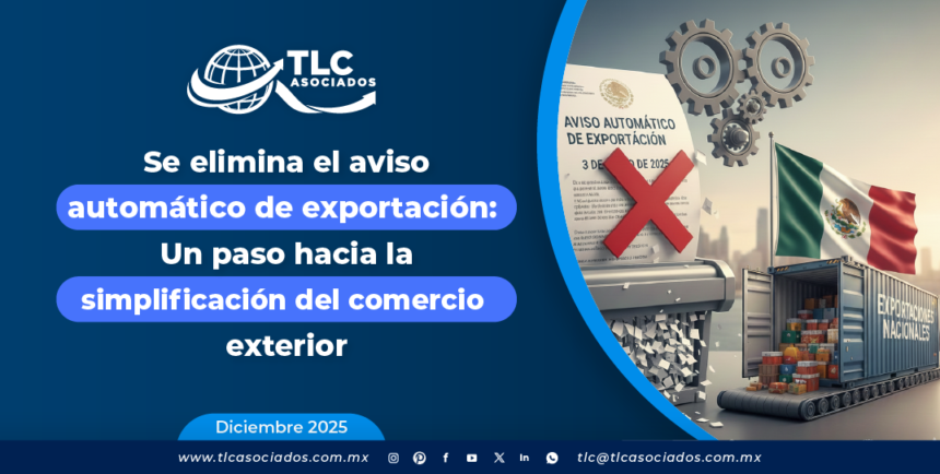 Se elimina el aviso automático de exportación: Un paso hacia la simplificación del comercio exterior