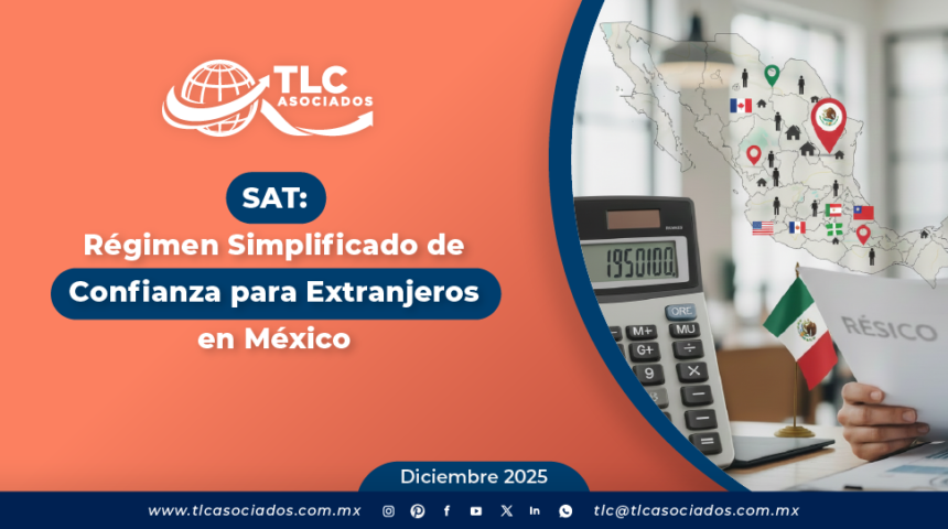 SAT: Régimen Simplificado de Confianza para Extranjeros en México