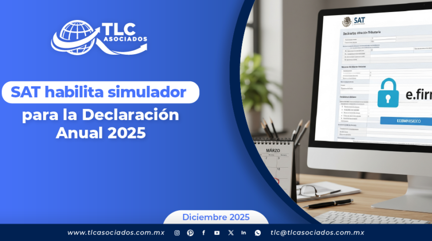 SAT habilita simulador para la Declaración Anual 2025