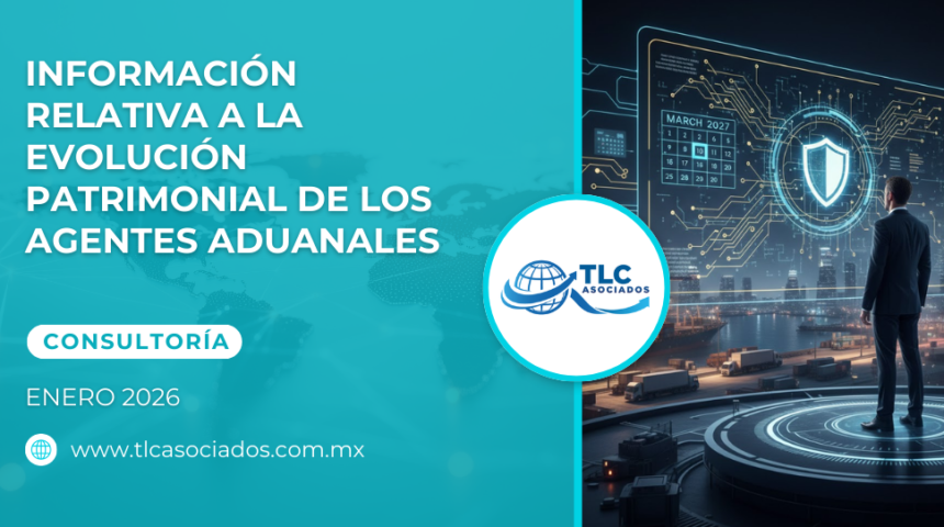 Información relativa a la evolución patrimonial de los Agentes Aduanales