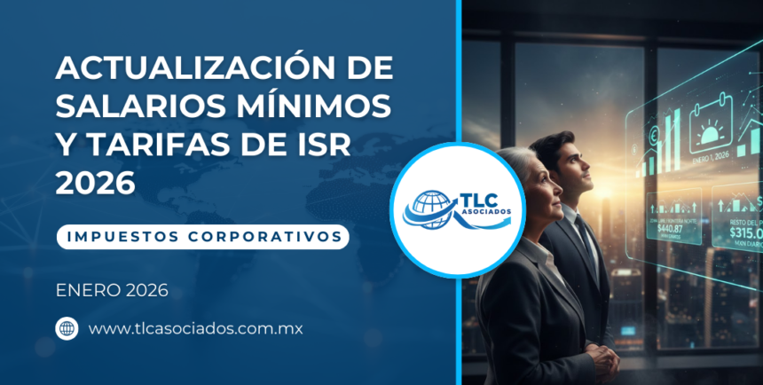 Actualización de Salarios Mínimos y Tarifas de ISR 2026