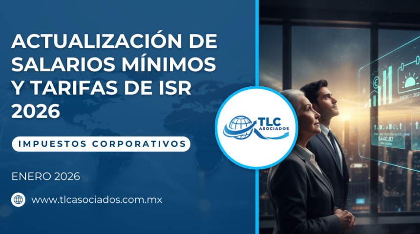 Actualización de Salarios Mínimos y Tarifas de ISR 2026
