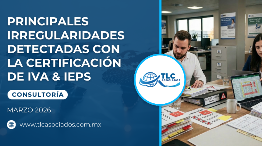 Principales irregularidades detectadas con la Certificación de IVA & IEPS
