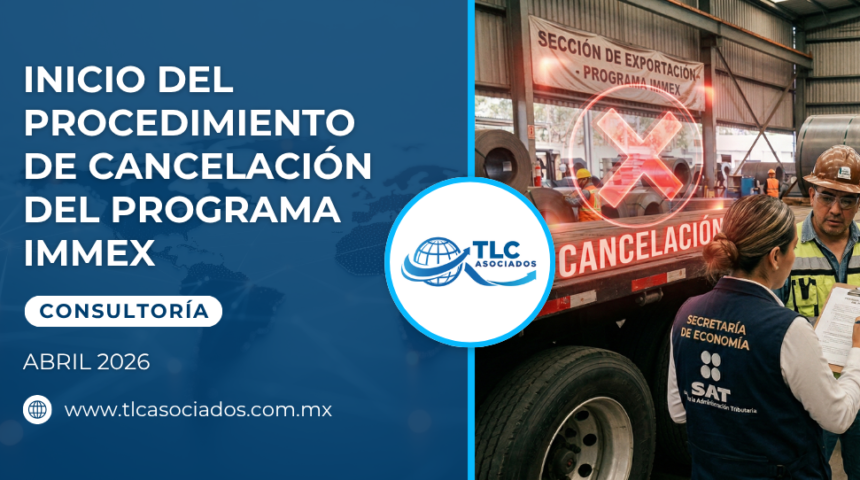 Inicio del Procedimiento de Cancelación del Programa IMMEX