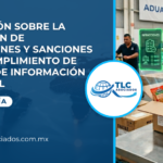Aclaración sobre la aplicación de infracciones & sanciones por incumplimiento de las NOM de información comercial