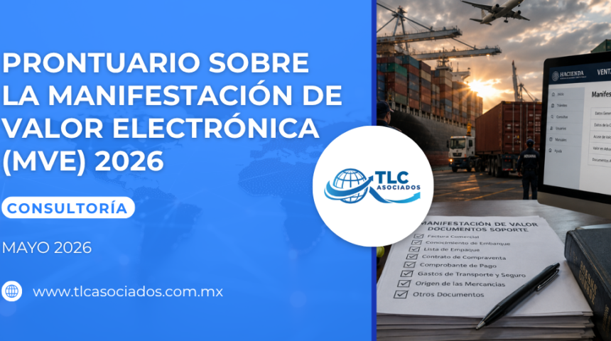 Prontuario sobre la Manifestación de Valor Electrónica (MVE) 2026
