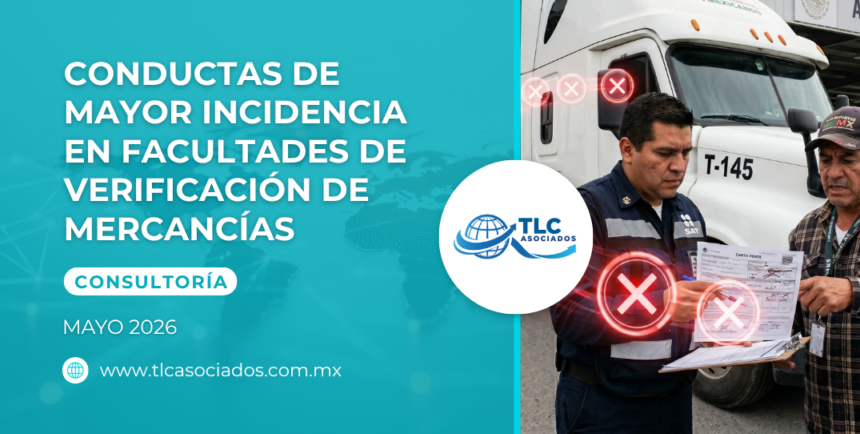 Conductas de mayor incidencia en Facultades de Verificación de Mercancías