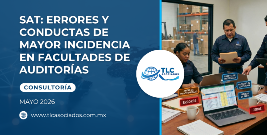 SAT: Errores y conductas de mayor incidencia en facultades de auditorías