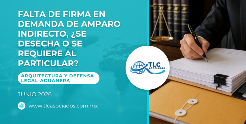 Falta de firma en demanda de amparo indirecto, ¿Se desecha o se requiere al particular?