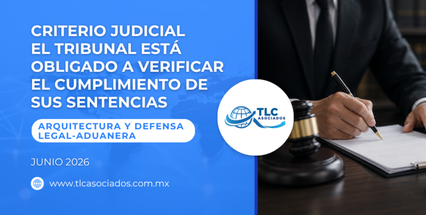 Criterio judicial: El Tribunal está obligado a verificar el cumplimiento de sus sentencias