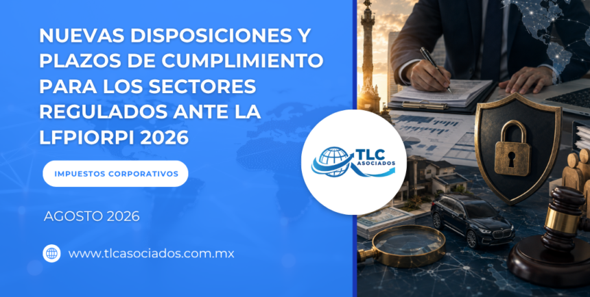 Nuevas disposiciones y plazos de cumplimiento para los sectores regulados ante la LFPIORPI 2026