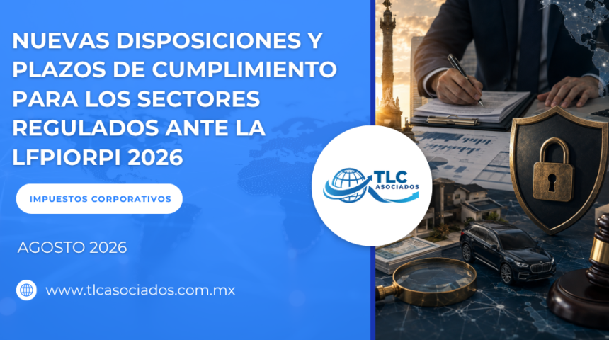 Nuevas disposiciones y plazos de cumplimiento para los sectores regulados ante la LFPIORPI 2026