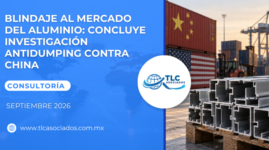 Blindaje al mercado del aluminio: Concluye investigación antidumping contra China