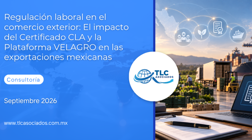 Regulación laboral en el comercio exterior: El impacto del Certificado CLA y la Plataforma VELAGRO en las exportaciones mexicanas