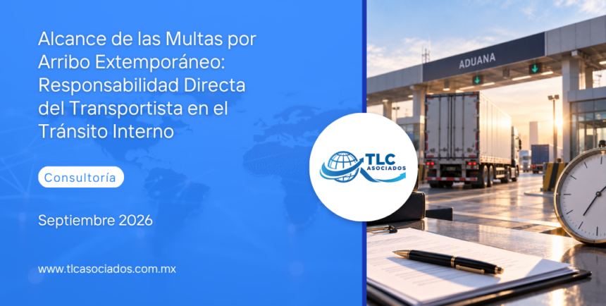 Alcance de las Multas por Arribo Extemporáneo: Responsabilidad Directa del Transportista en el Tránsito Interno