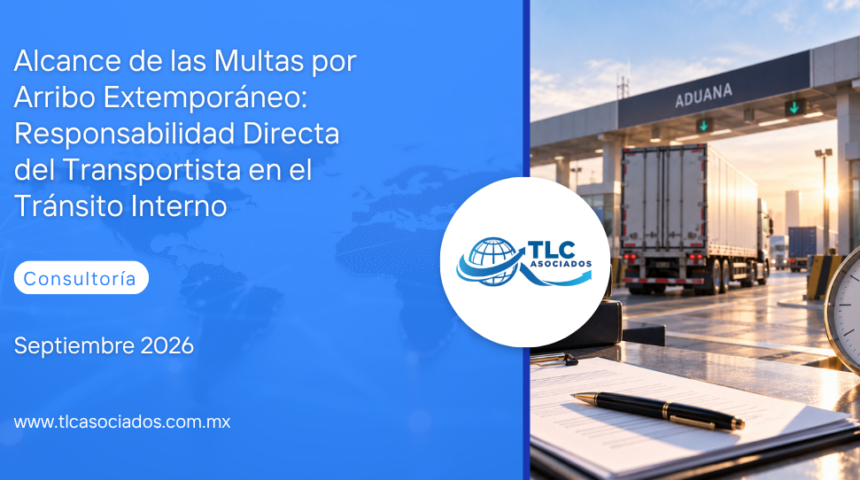 Alcance de las Multas por Arribo Extemporáneo: Responsabilidad Directa del Transportista en el Tránsito Interno