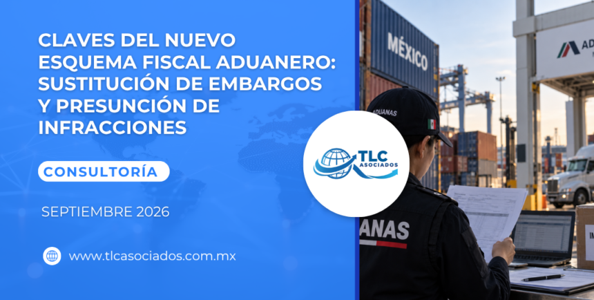 Claves del Nuevo Esquema Fiscal Aduanero: Sustitución de Embargos y Presunción de Infracciones