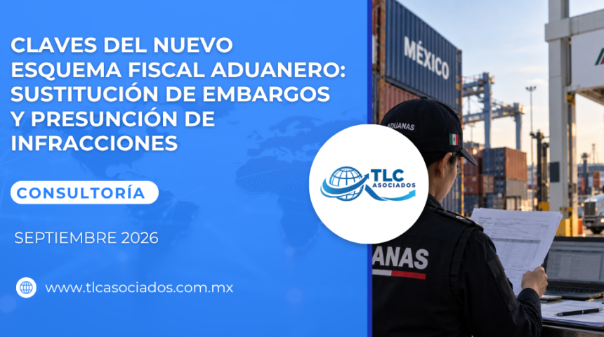 Claves del Nuevo Esquema Fiscal Aduanero: Sustitución de Embargos y Presunción de Infracciones