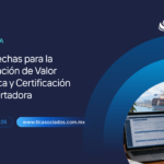 Nuevas fechas para la Manifestación de Valor Electrónica y Certificación Agroexportadora