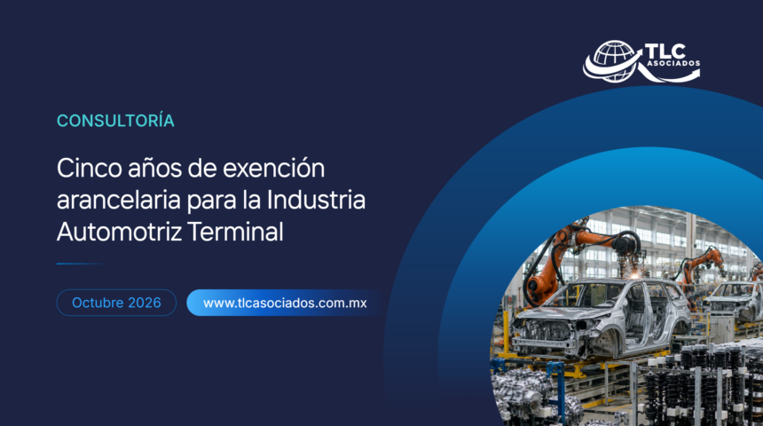 Cinco años de exención arancelaria para la Industria Automotriz Terminal