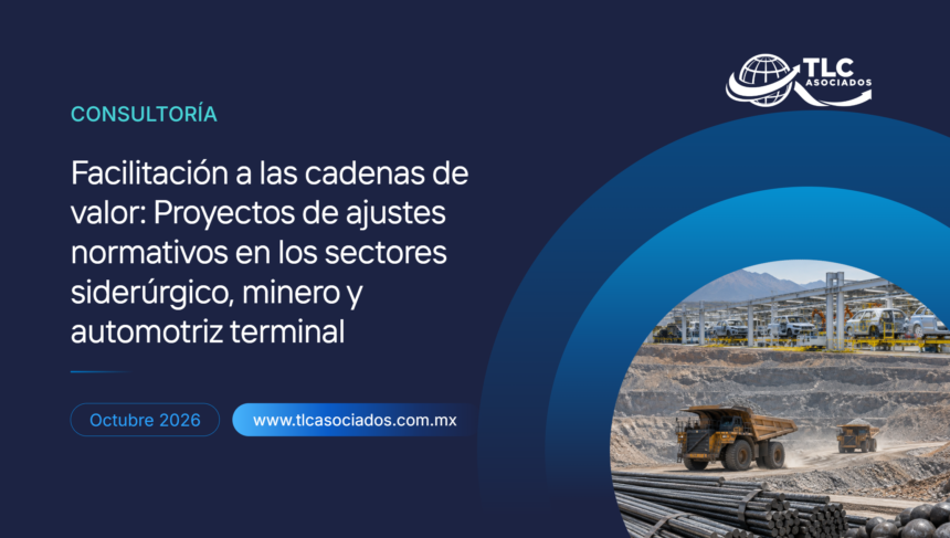Facilitación a las cadenas de valor: Proyectos de ajustes normativos en los sectores siderúrgico, minero y automotriz terminal